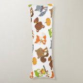 Bosbouwdieren, Herfsten Lichaamskussen (Voorkant Verticaal)