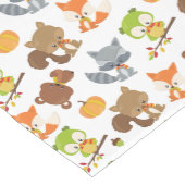 Bosbouwdieren, Herfsten Medium Tafelloper (Hoek)