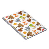 Bosbouwdieren, Herfsten Notitieboek (Rechterzijde)