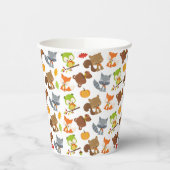 Bosbouwdieren, Herfsten Papieren Bekers (Links)