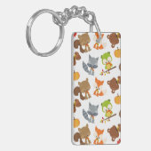 Bosbouwdieren, Herfsten Sleutelhanger (Voorkant Links)