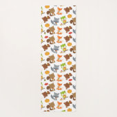 Bosbouwdieren, Herfsten Yogamat (Achterkant)