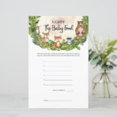 Bosbouwdieren houten slik raad het Baby voedsel (Staand voorkant)