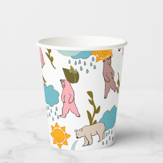 Bosbouwdieren - Leveringen van de partij Fox en Be Papieren Bekers (Achterkant)