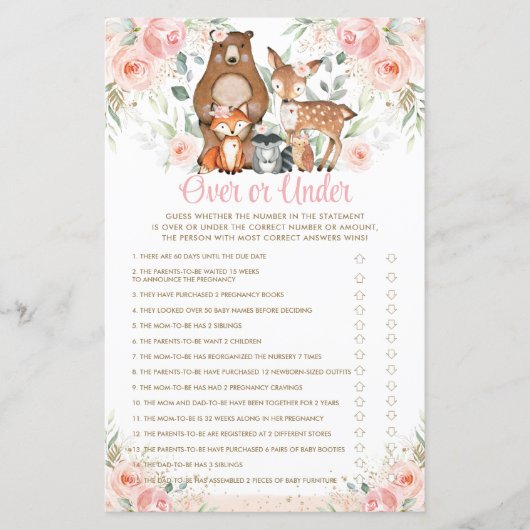 Bosbouwdieren roze boomkorren boven of onder het s (Voorkant)