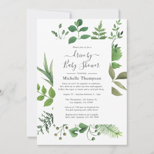 Bosbouwgroen drijfveer met douwer kaart (Voorkant)