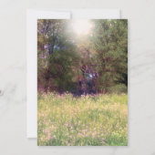 Bosbouwhout — Formele prom Kaart (Achterkant)