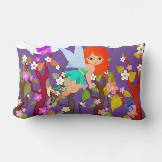 bosbouwhuis kussen (Voorkant)