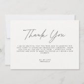 Bosbouwkundig eenvoudig afstuderen, dank u ook kaart (Achterkant)