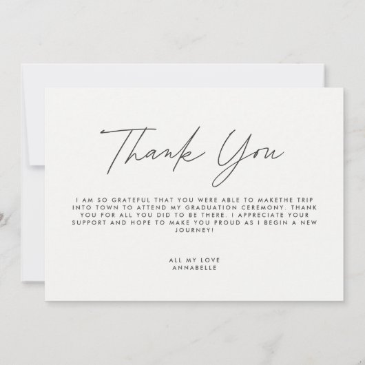 Bosbouwkundig eenvoudig afstuderen, dank u ook kaart (Achterkant)