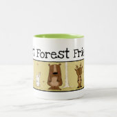 Bosbouwkundig personeel — Beste boskaartjes/indivi Tweekleurige Koffiemok (Center)