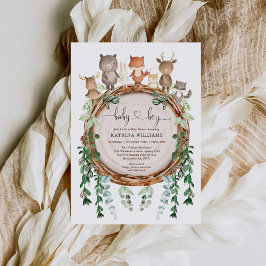 Bosbouwland, Baby shower groen Kaart