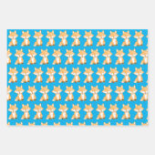 Bosbouwland produceert bosdieren inpakpapier vel (Voorkant 2)