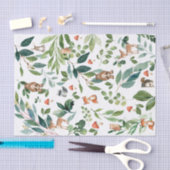 Bosbouwlanddieren Bosgroen ontledingsvaartuig Tissuepapier (Craft)