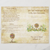 Bosbouwpatchwork Floral Fairy Tale Tree (Voorkant)