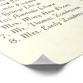 Bosbouwpatchwork Floral Fairy Tale Tree Poster (Hoek)