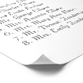 Bosbouwpatchwork Floral Fairy Tale Tree Poster (Hoek)