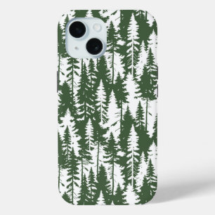 bosbouwpatroon iPhone 15 case