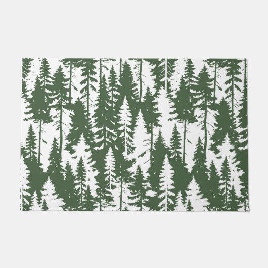 bosbouwpatroon deurmat (Voorkant)