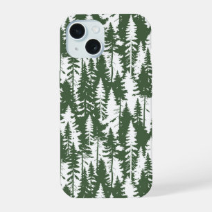 bosbouwpatroon iPhone 15 case