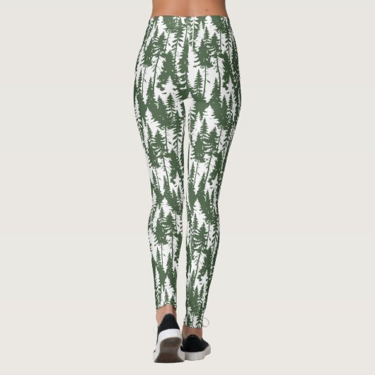 bosbouwpatroon leggings (Achterkant)