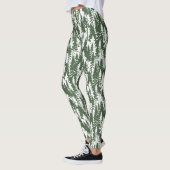 bosbouwpatroon leggings (Links)