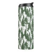 bosbouwpatroon thermosbeker (Gedraaid links)