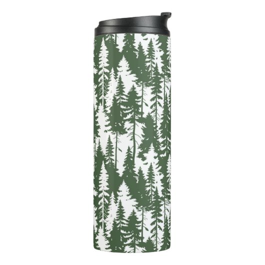 bosbouwpatroon thermosbeker (Gedraaid links)