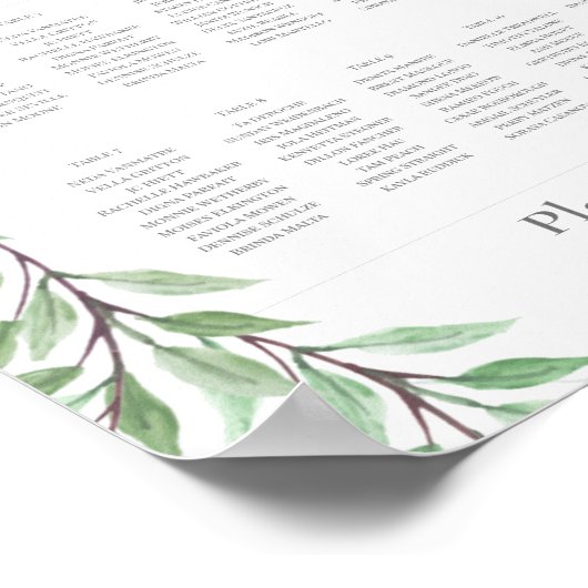 Bosbouwplan Poster (Hoek)