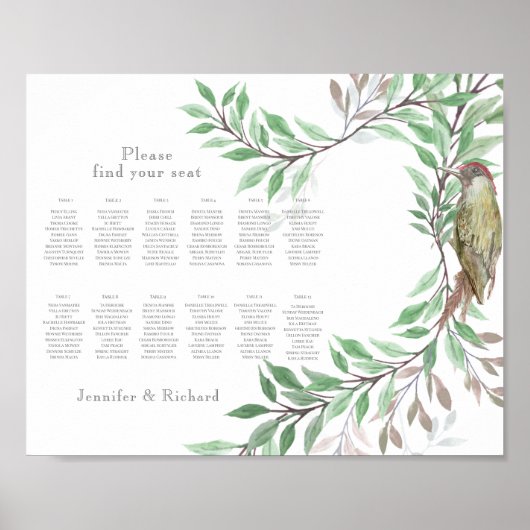 Bosbouwplan Poster (Voorkant)