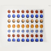 Bosbouwplanken 88 x 104 inch wandkleed (Voorkant (horizontaal))