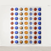 Bosbouwplanken 88 x 104 inch wandkleed (Voorkant)