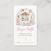 Bosbouwvlies met gekantelde woudvloerriffel informatiekaartje (Voorkant)