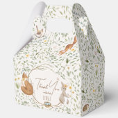 Bosbouwvriendelijke Baby shower Bedankdoosjes (Achterkant)