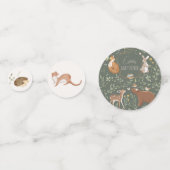 Bosbouwvriendelijke Baby shower Confetti (Voorkanten)