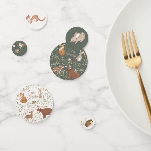 Bosbouwvriendelijke Baby shower Confetti (Groep)