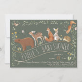 Bosbouwvriendelijke Baby shower Kaart (Voorkant)