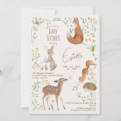 Bosbouwvriendelijke Baby shower Kaart (Voorkant)