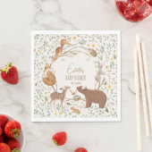Bosbouwvriendelijke Baby shower Servet (Insitu)