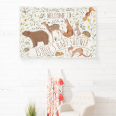 Bosbouwvriendelijke Baby shower Spandoek (Insitu)