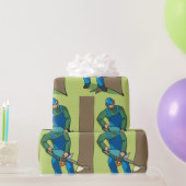 Bosbouwwerkers Cadeaupapier