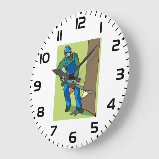 Bosbouwwerkers Grote Klok (Hoek)