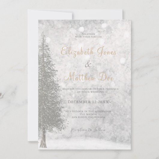 Bosbouwwinterpijn Kaart (Voorkant)