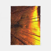 Bosbrand Fleece Deken (Voorkant)