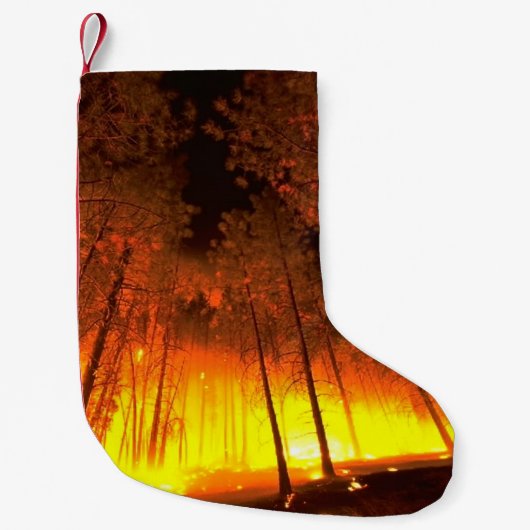 Bosbrand Kleine Kerstsok (Voorkant)