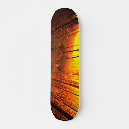 Bosbrand Skateboard (Voorkant)