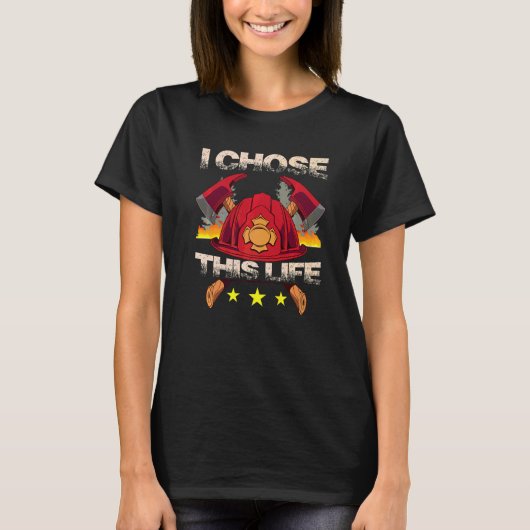Bosbrandbestrijder t-shirt (Voorkant)