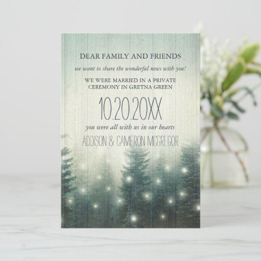 Bosbranden | Aankondiging van de uitloping (Staand voorkant)