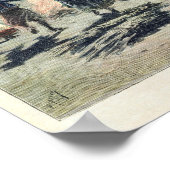 Bosbranden branden aangestoken om de zomerzonde te poster (Hoek)