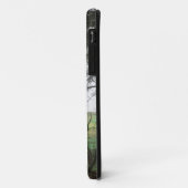 Bosbranden die het ontginnen in de mist overzien Case-Mate iPhone case (Achterkant/links)